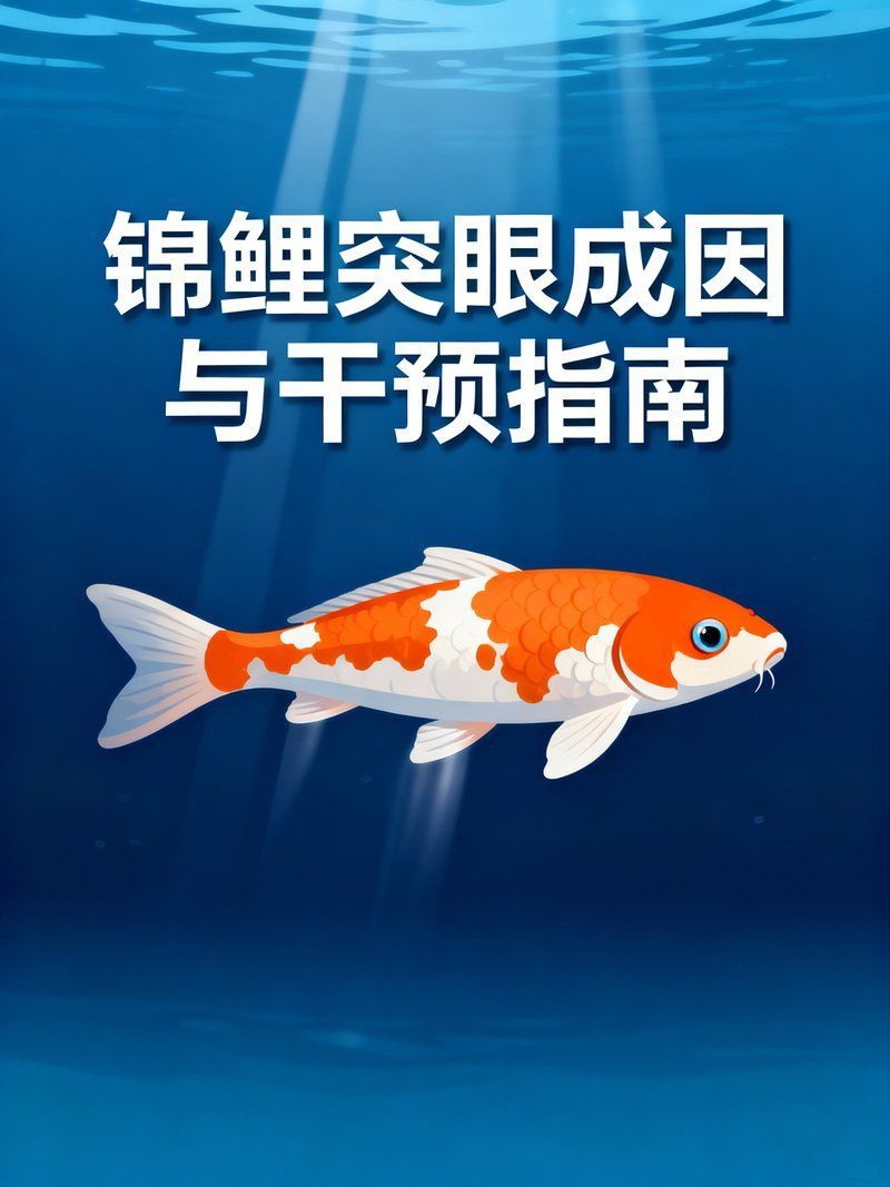 如何預(yù)防魚類突眼病，錦鯉池匠人，魚眼外凸的三大原因揭秘