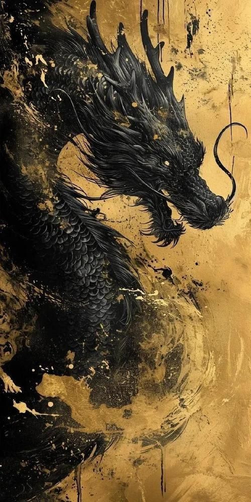 能否提供更多關(guān)于黑龍的圖片，關(guān)于黑龍的圖片特征和可能的視覺內(nèi)容
