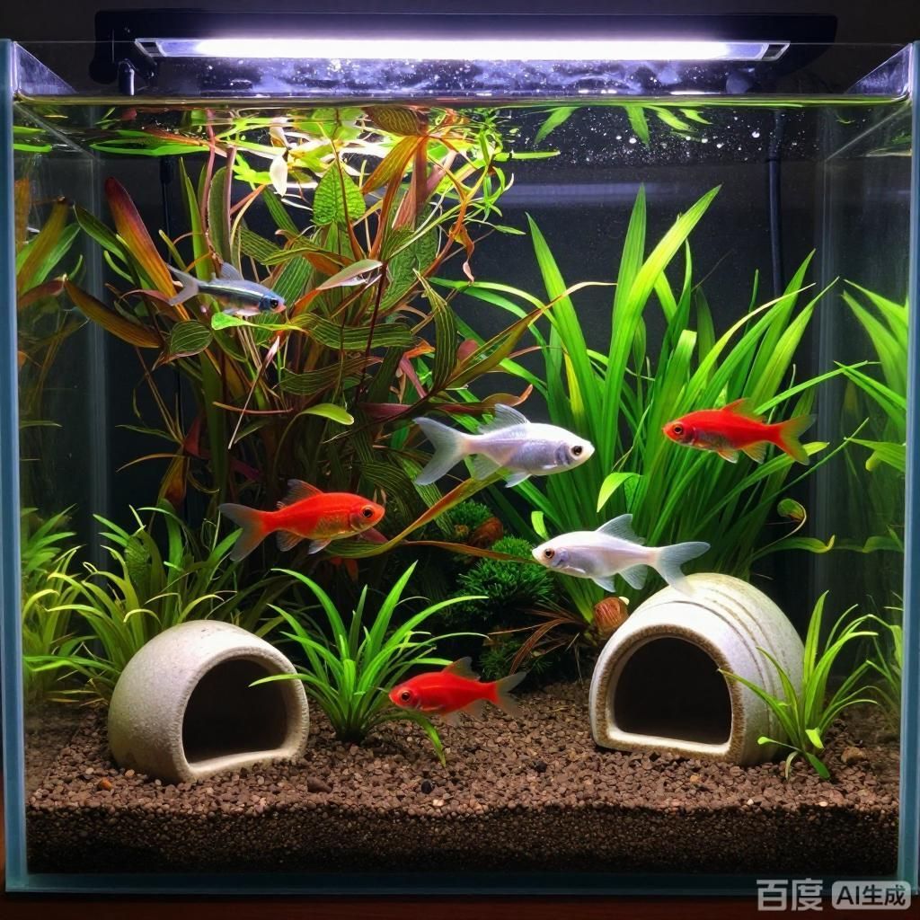 能否給出更多適應兩種魚的魚缸環境示例，適合兩種魚的魚缸環境