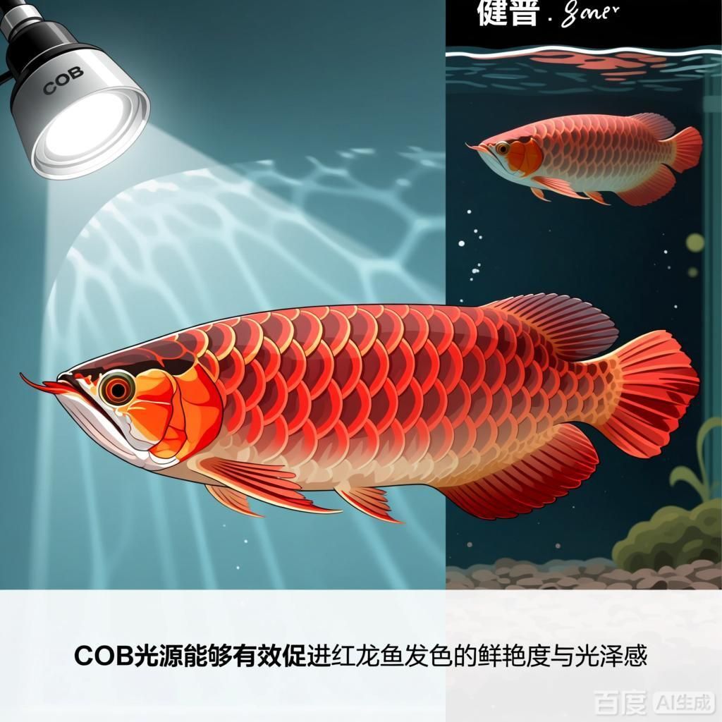 COB光源對紅龍魚發色有何影響？，b光源對紅龍魚發色的影響