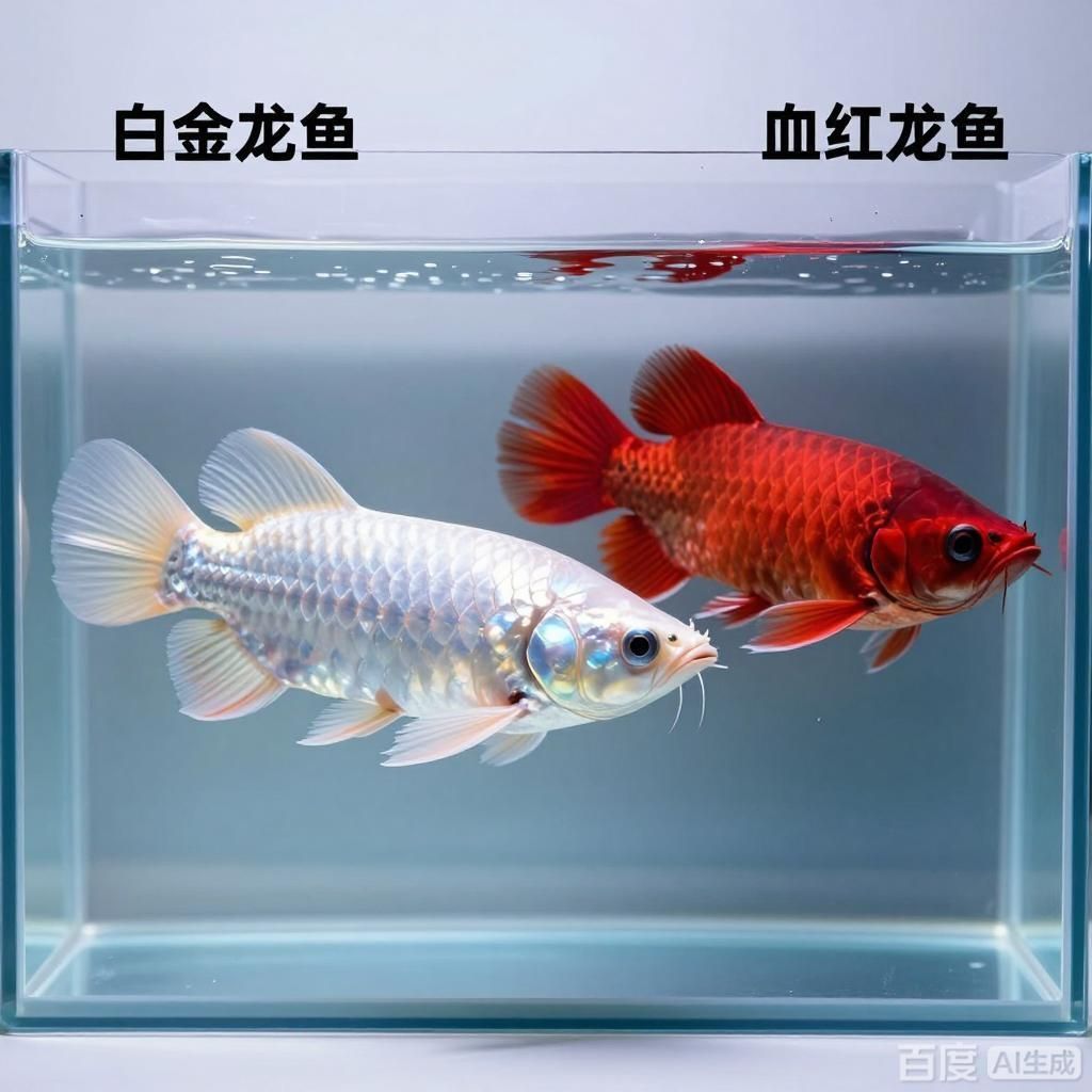 白金龍魚和血紅龍哪個(gè)更貴，白金龍魚和血紅龍哪個(gè)更有收藏價(jià)值,白金龍魚和血紅魚的市場價(jià)格差異大嗎
