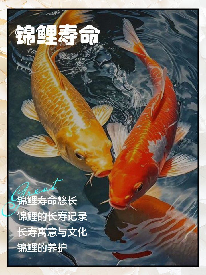 龍魚和錦鯉的壽命有多長，錦鯉和龍魚哪個更長壽？