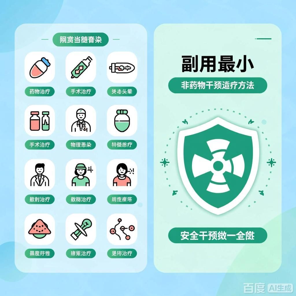 哪種治療方法副作用最小，哪種治療方式副作用最小