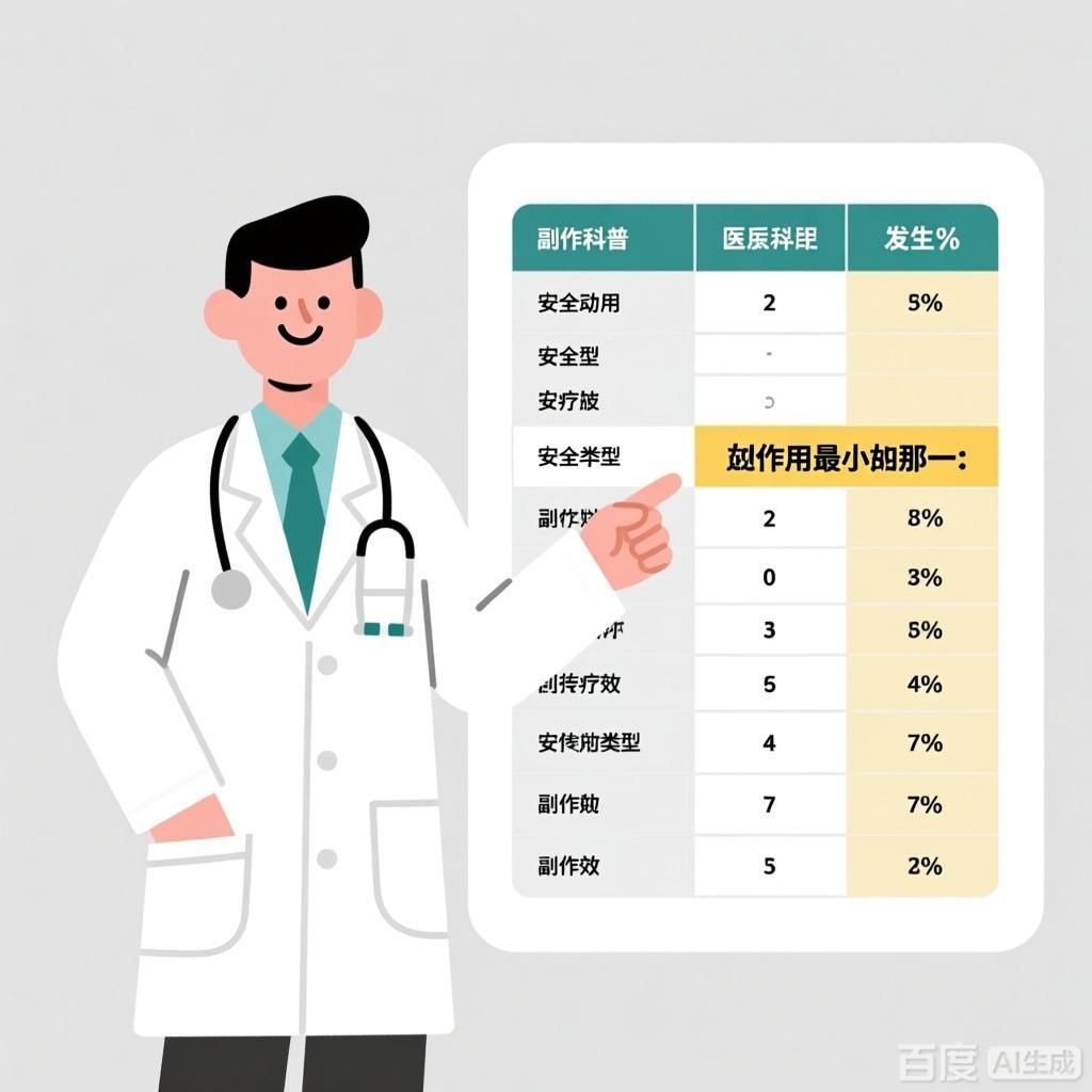 哪種治療方法副作用最小，哪種治療方式副作用最小