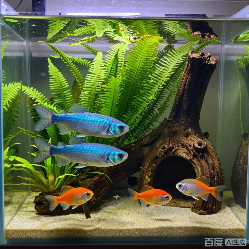 招財(cái)貓魚(yú)和龍魚(yú)的最佳混養(yǎng)比例，招財(cái)貓魚(yú)和龍魚(yú)混養(yǎng)有哪些注意事項(xiàng)，招財(cái)貓魚(yú)和龍魚(yú)的最佳混養(yǎng)環(huán)境是怎樣的