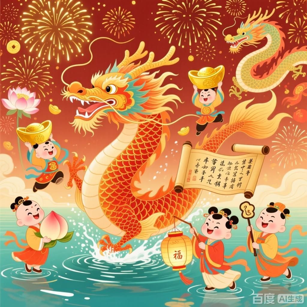 龍魚與其他吉祥物的搭配，龍魚與其他吉祥物的搭配方式