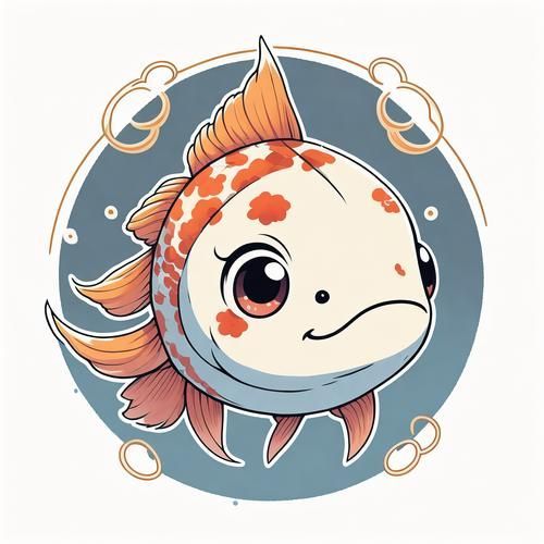 有沒有更多關于吉祥物魚的圖片，吉祥物魚在文化和藝術領域中的應用與影響