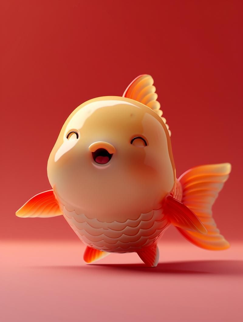 有沒有更多關于吉祥物魚的圖片，吉祥物魚在文化和藝術領域中的應用與影響