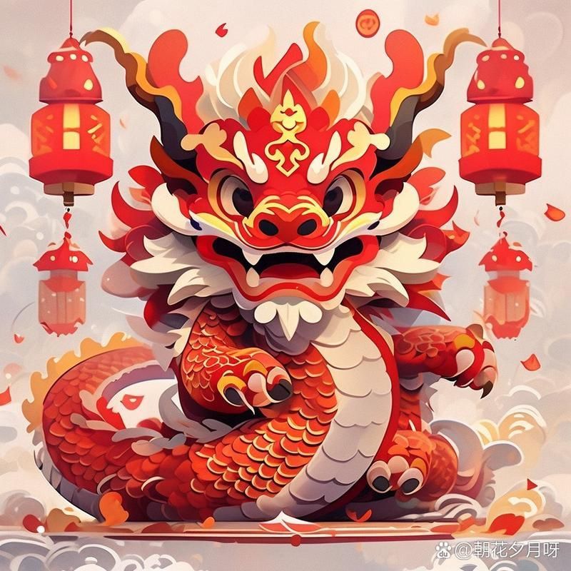 推薦一些紅龍頭像的圖片，高清紅龍頭像合集清單，方便你一鍵保你一鍵保你一鍵保