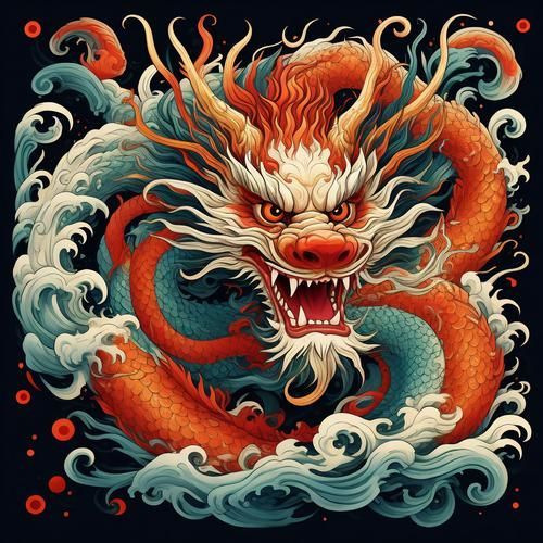 推薦一些紅龍頭像的圖片，高清紅龍頭像合集清單，方便你一鍵保你一鍵保你一鍵保