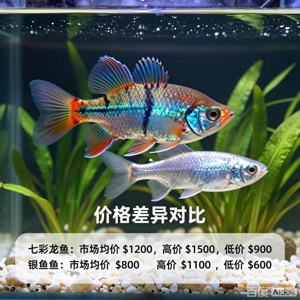 七彩龍魚和銀龍魚的價格差異大嗎，七彩龍魚和銀龍魚哪個更有飼養價值七彩龍魚和銀龍魚的價格差異大嗎