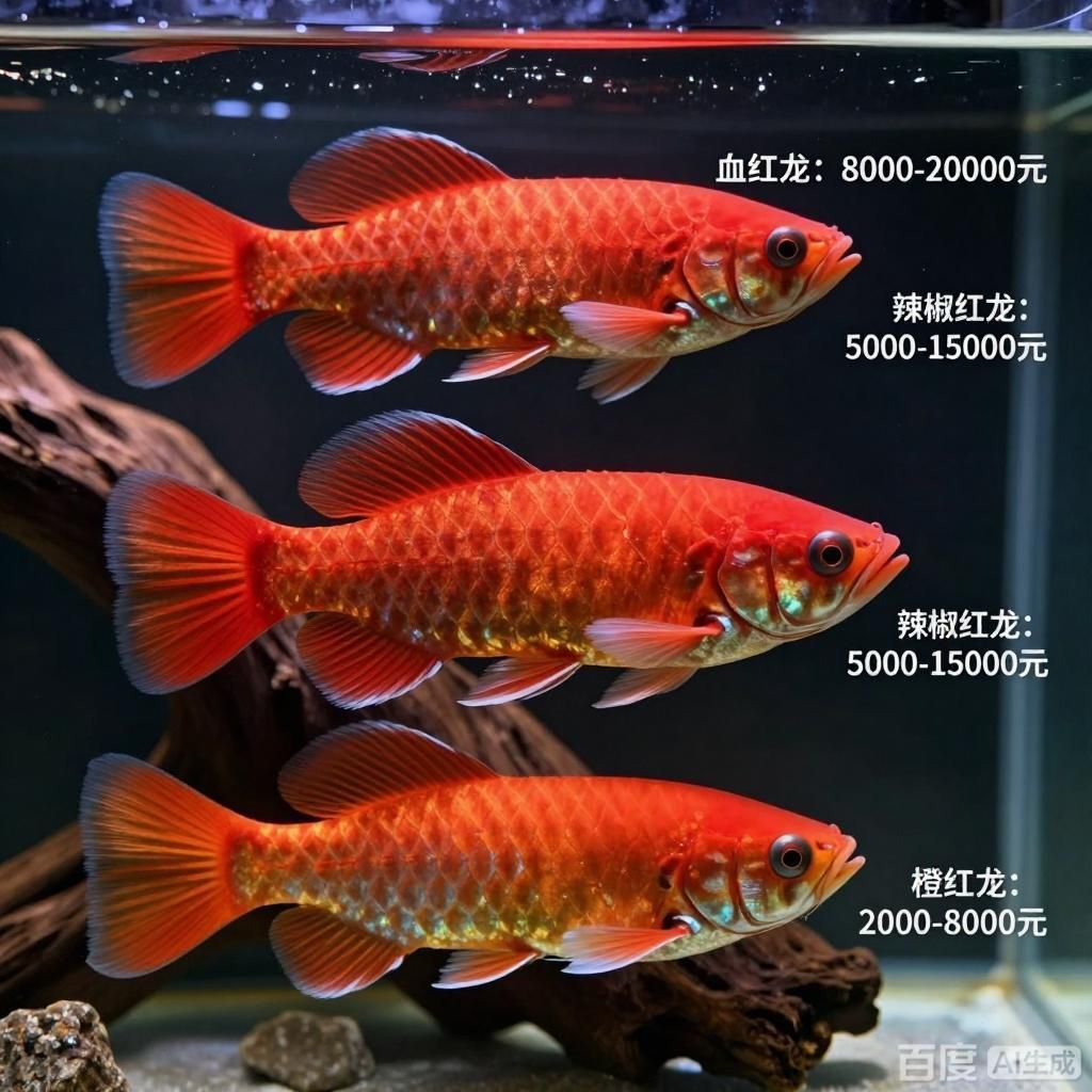 紅龍魚品種的價格范圍，如何區分紅龍魚的品種