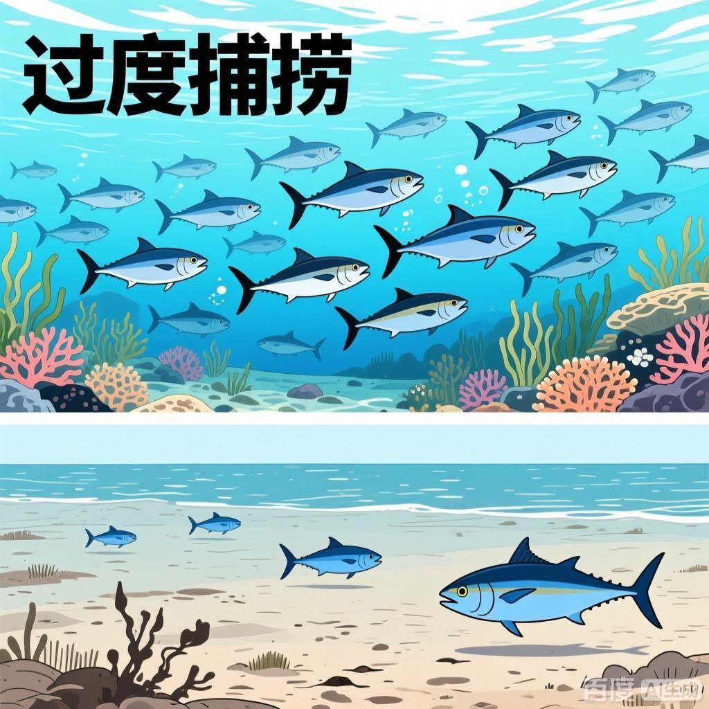 藍鰭金槍魚為什么會被過度捕撈，藍鰭金槍魚的繁殖困難
