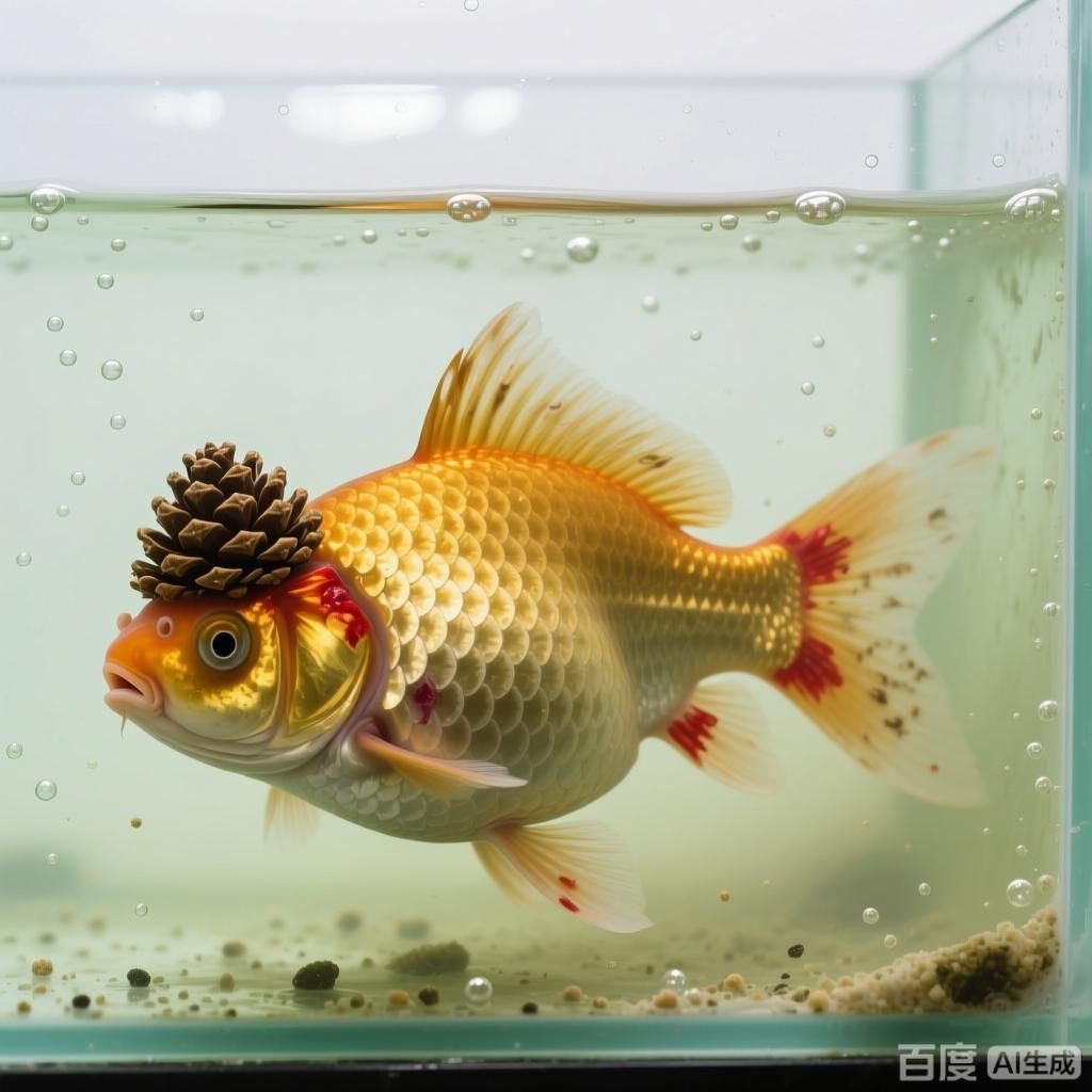 給我一些金魚炸鱗病的典型案例，關于金魚炸鱗病的案例