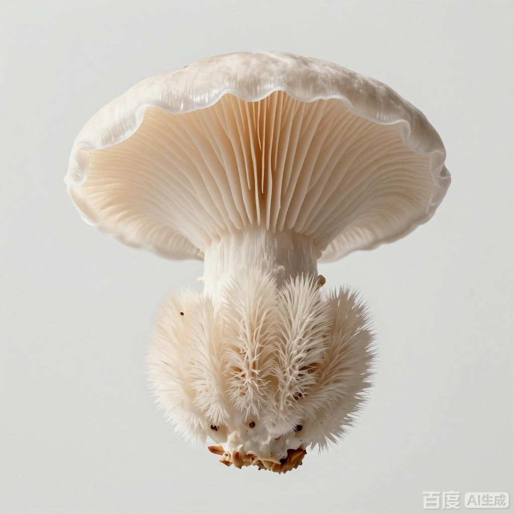 提供幾張菌鰓和蟲鰓的圖片對比，菌鰓與蟲鰓的區別