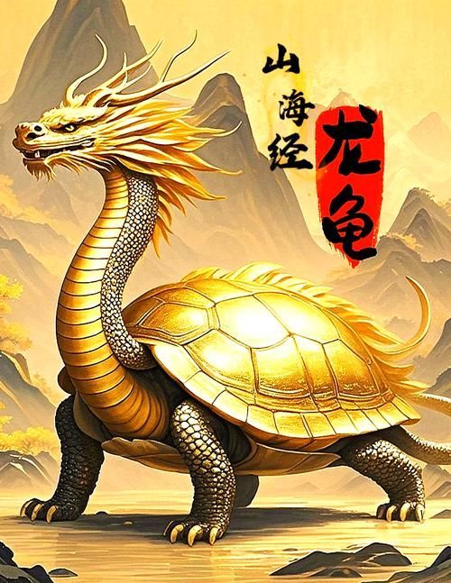 能否提供龍龜的圖片示例，龍龜在風水中的作用
