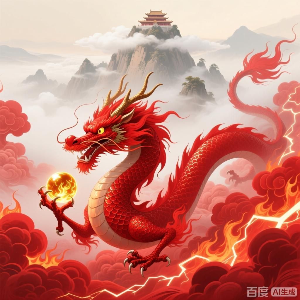 紅龍發(fā)色的文化意義，紅龍發(fā)色在文化中具有深遠(yuǎn)的象征意義，代表著好運和繁榮