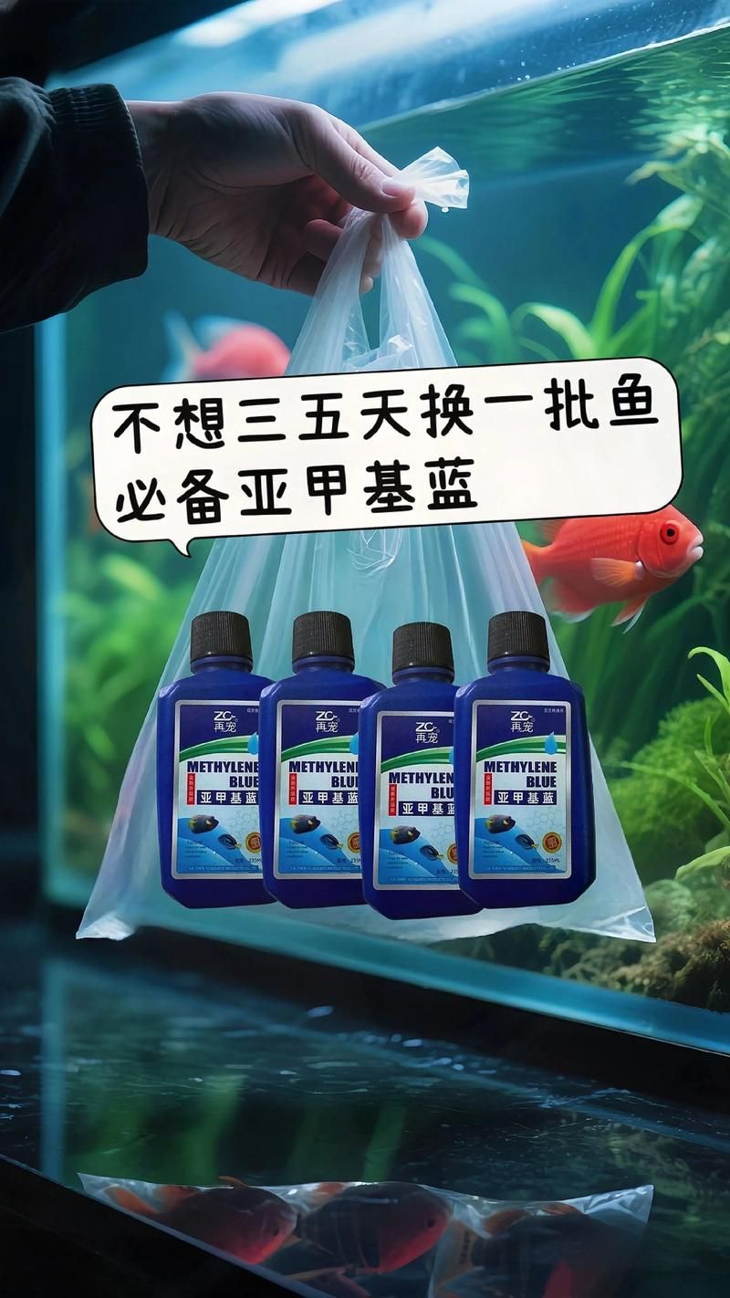 如何正確使用亞甲基藍治療炸鱗，亞甲基藍使用方法