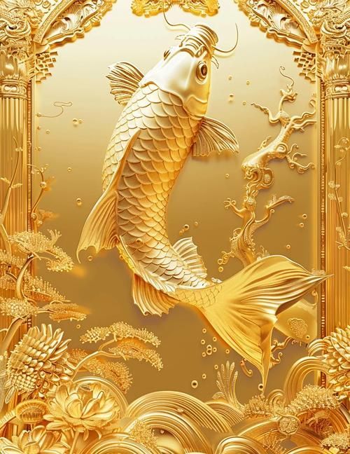 招財轉運魚圖片高清版，招財轉運魚圖片大全
