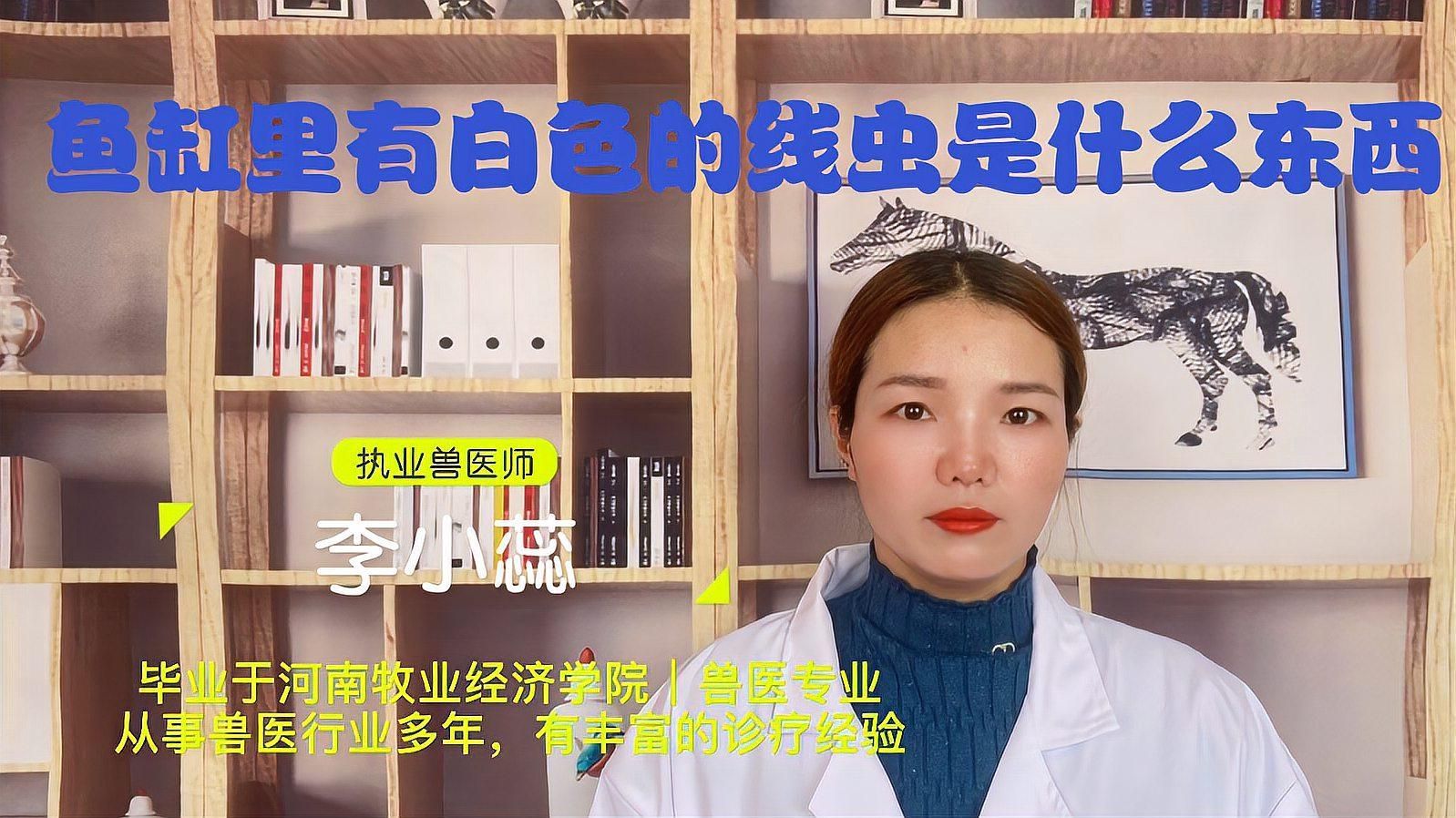 魚肚子里有白色線蟲，魚體內發現白色線蟲的現象并分析了這一現象的生物學意義