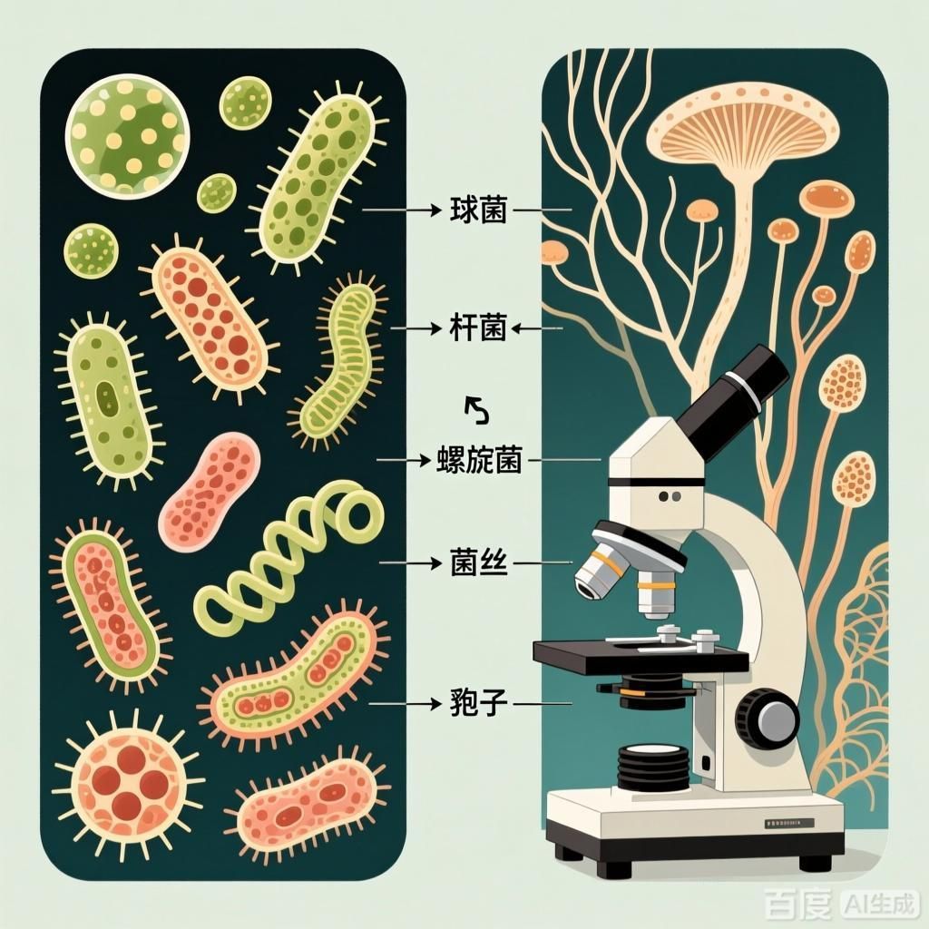 能否提供更多細菌和真菌的鑒別方法，如何鑒別細菌和真菌