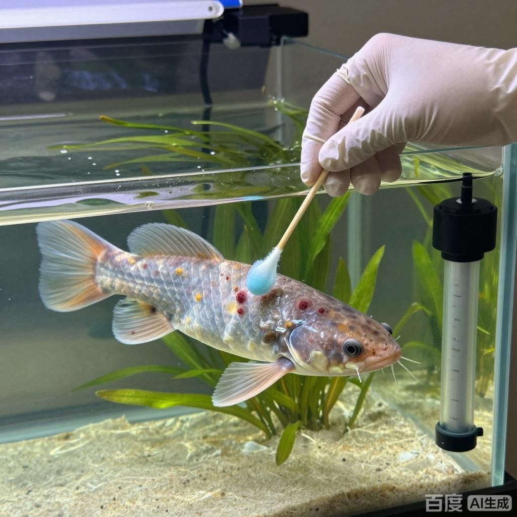 詳解龍魚真菌感染的治療方法，如何治療龍魚真菌感染