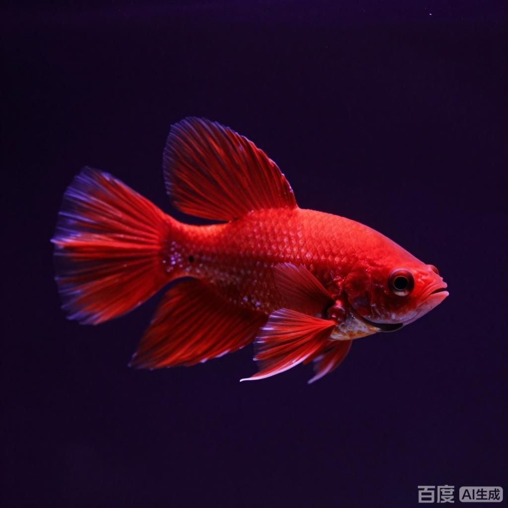 如何拍攝暗調背景下的紅龍魚，暗調背景下的紅龍魚