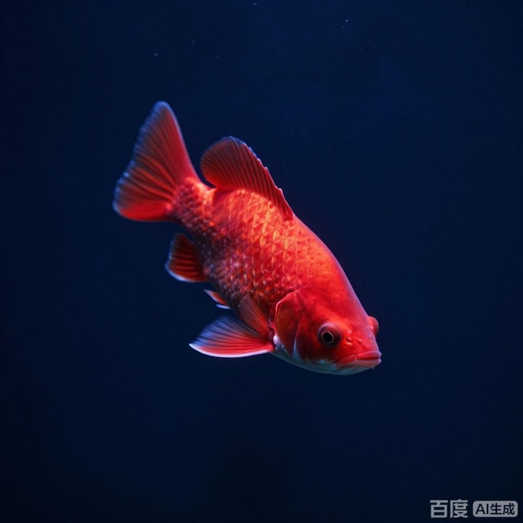 如何拍攝暗調背景下的紅龍魚，暗調背景下的紅龍魚