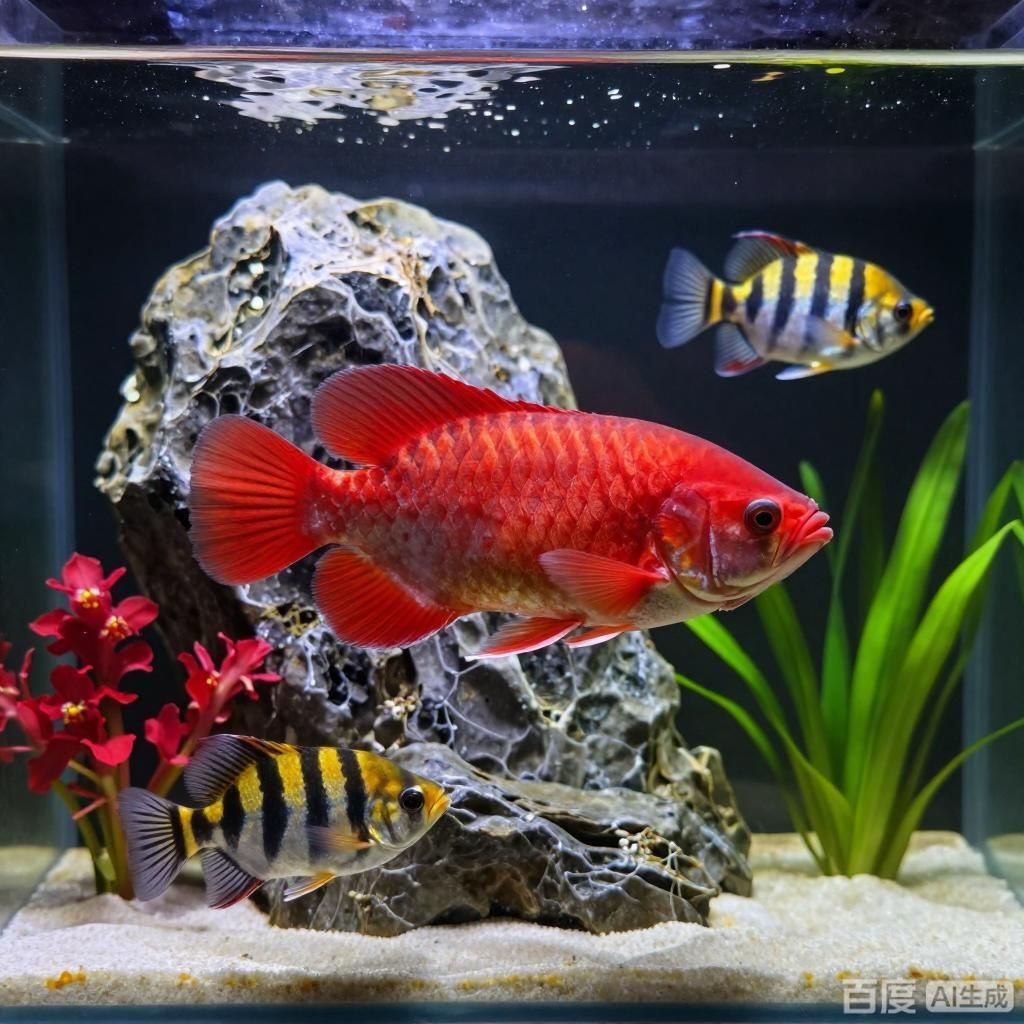 給我推薦一些適合與純紅龍魚(yú)混養(yǎng)的魚(yú)，與純紅龍魚(yú)混養(yǎng)的魚(yú)需要多大空間 給我推薦一些適合與純紅龍魚(yú)混養(yǎng)的魚(yú)，與純紅龍魚(yú)混養(yǎng)的魚(yú)需要多大空間 龍魚(yú)百科 第3張