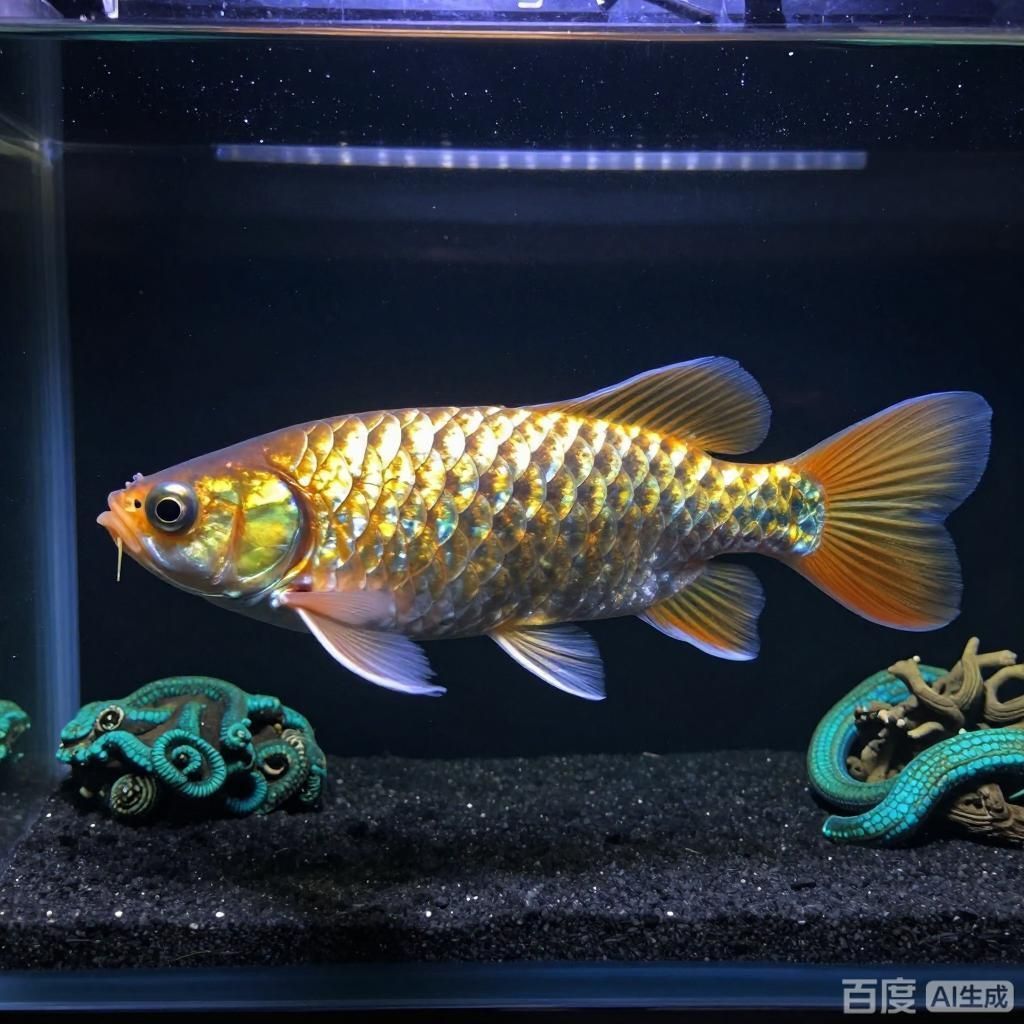 高端過背金龍魚，如何區(qū)分高端過背金龍魚的真?zhèn)危? title=