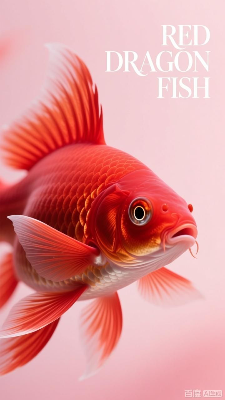 如何制作紅龍魚壁紙的ins質(zhì)感