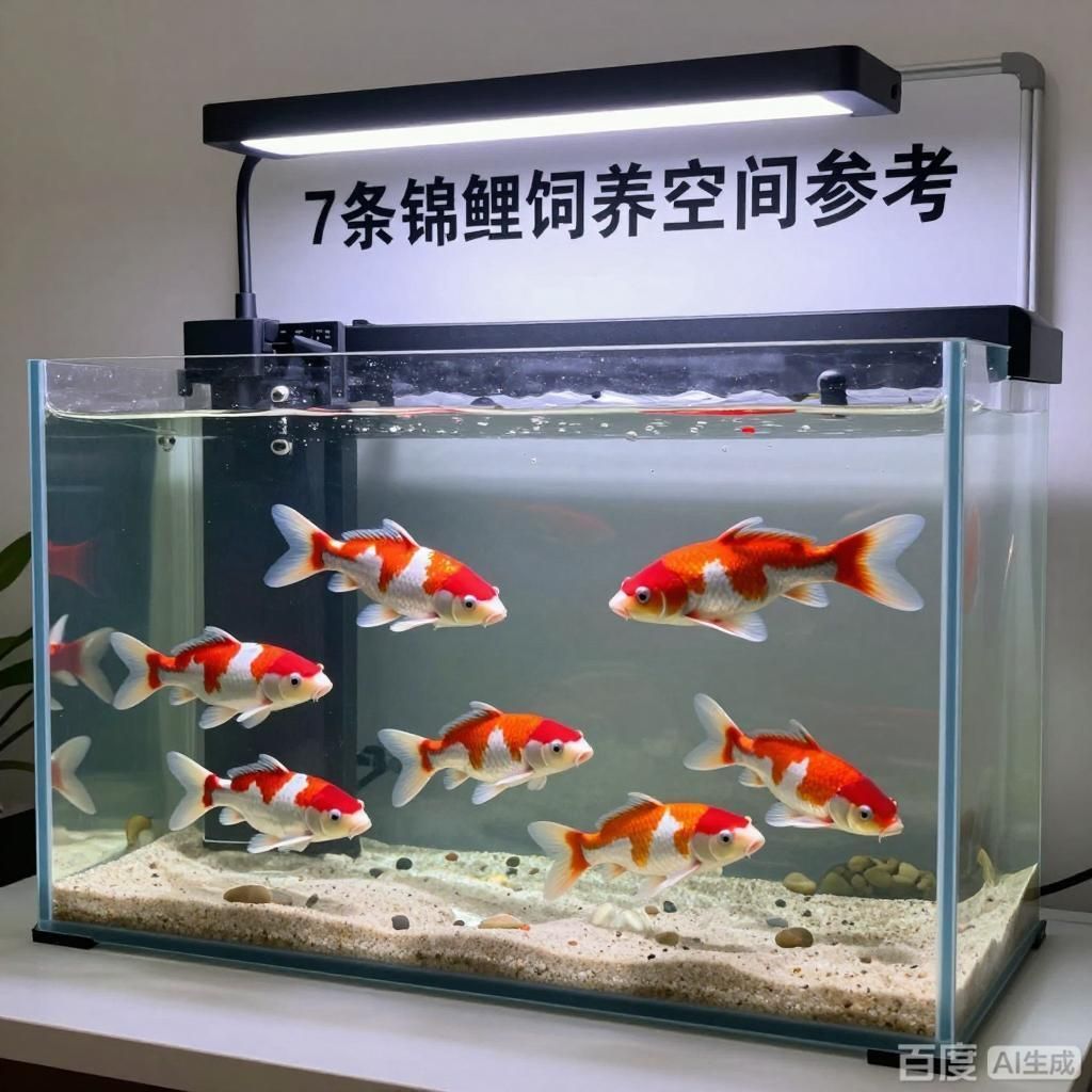 魚缸里養(yǎng)七條魚需要多大的空間，七條魚在60的魚缸里會顯得擁擠嗎？