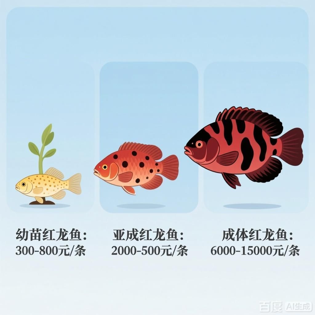 紅龍魚價格多少錢一條，紅龍魚市場價格波動大嗎紅龍魚價格波動大嗎