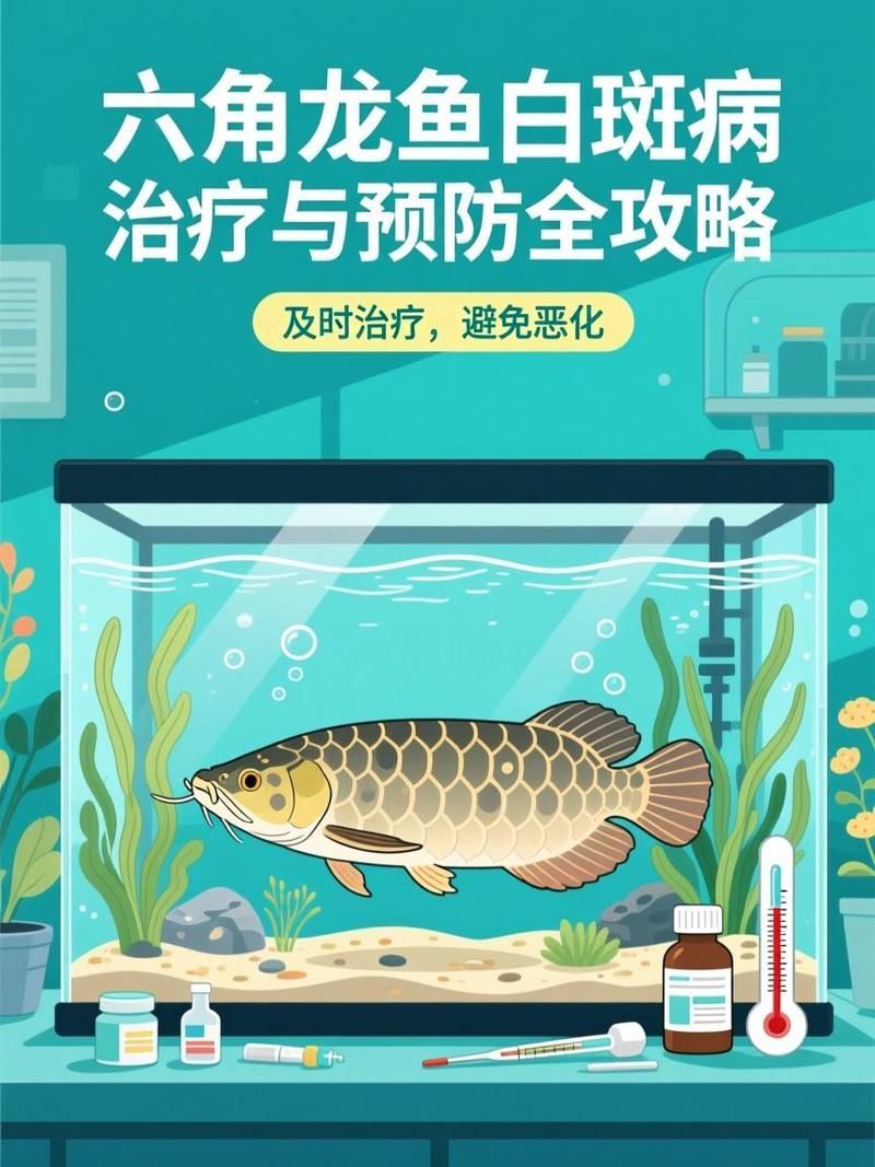 如何預防六角龍魚患病，六角龍魚預防疾病預防措施，六角龍魚白斑病防治指南