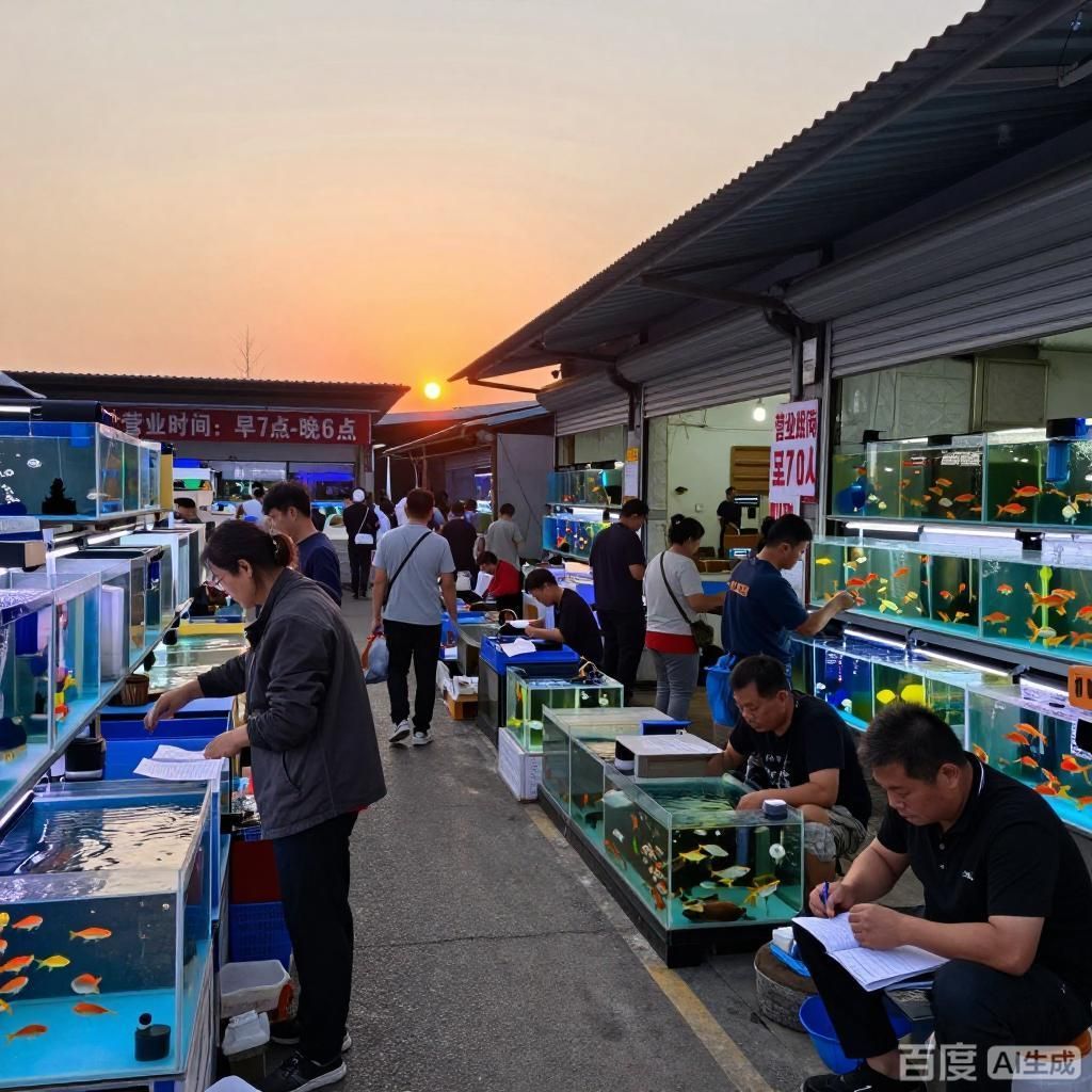 觀賞魚批發市場營業時間，觀賞魚批發市場的營業時間