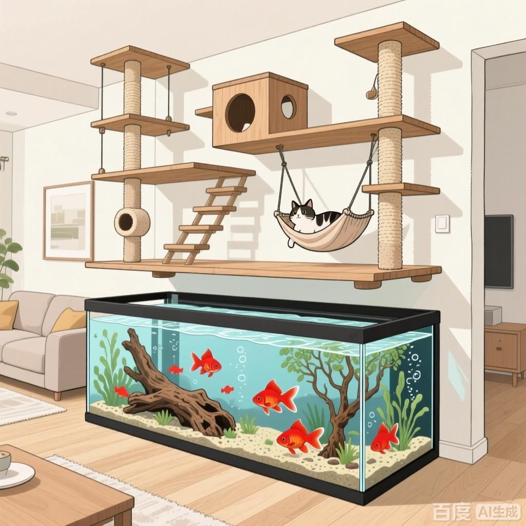 貓魚共養的最佳布局，如何設計貓魚共養的布局