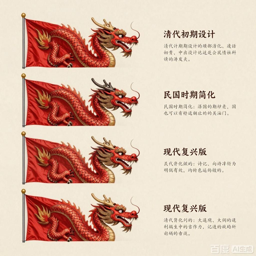 詳解紅龍旗的設(shè)計歷史，紅龍旗的設(shè)計靈感來源于英格蘭的神話傳說，設(shè)計靈感來源是什么