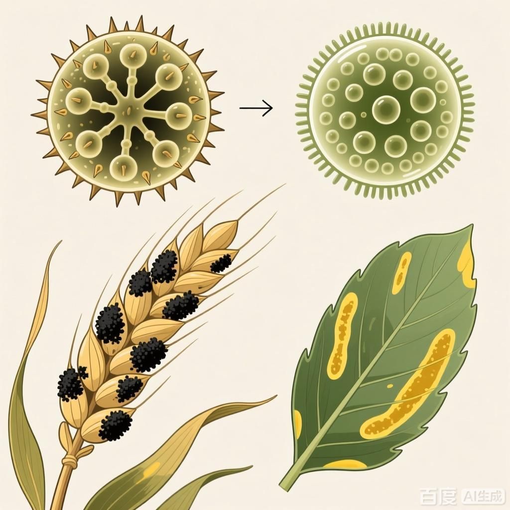 農(nóng)作物真菌和細(xì)菌區(qū)別，農(nóng)作物真菌和細(xì)菌的區(qū)別