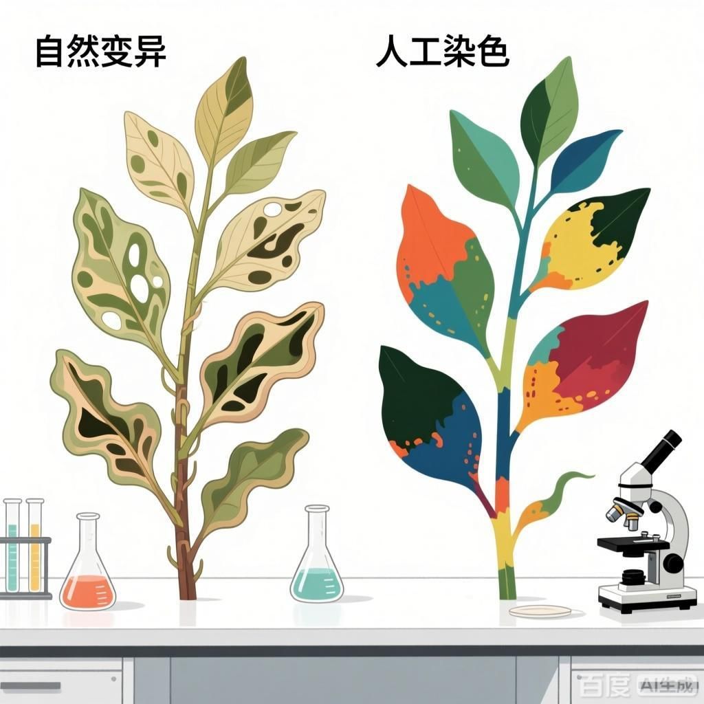能否提供更多區(qū)分自然變異和人工染色的方法，變異與人工染色的區(qū)別