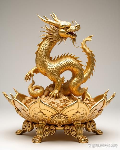 推薦一些簡約風格的聚財金龍圖片，簡約風格的聚財金龍圖片合集，