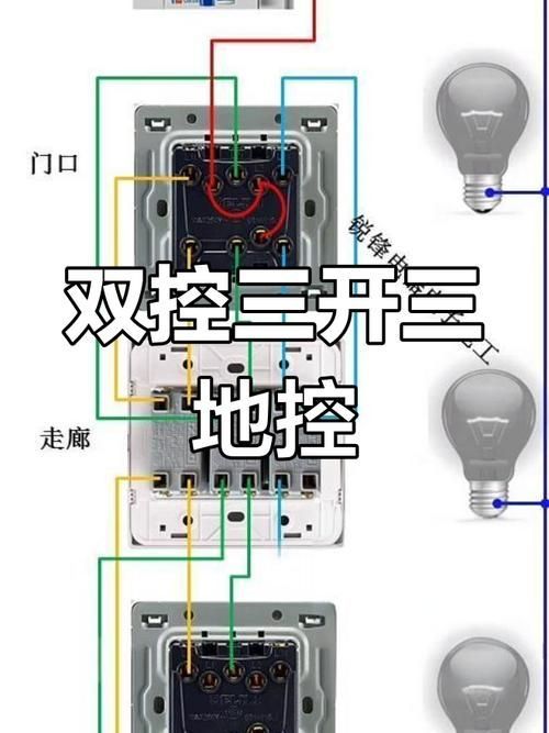 能否提供三燈配置的詳細安裝圖，三燈配置安裝圖中哪個部分最復雜