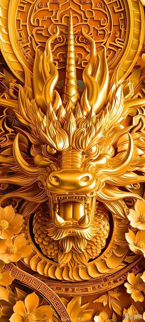 招財龍圖片有哪些風格，中國傳統(tǒng)風格招財龍圖片