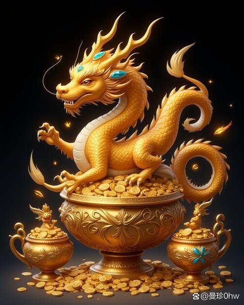 招財龍圖片有哪些風格，中國傳統(tǒng)風格招財龍圖片