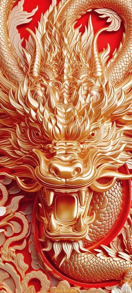 招財龍圖片有哪些風格，中國傳統(tǒng)風格招財龍圖片