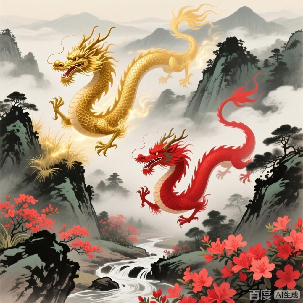金龍與紅龍在文化中的互動，金龍與紅龍在文化中的互動是一個值得深入研究的話題