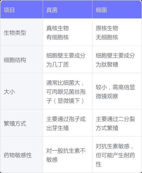 能否提供真菌和細(xì)菌的對(duì)比圖，如何區(qū)分真菌和細(xì)菌的感染癥狀 能否提供真菌和細(xì)菌的對(duì)比圖，如何區(qū)分真菌和細(xì)菌的感染癥狀 龍魚百科 第3張
