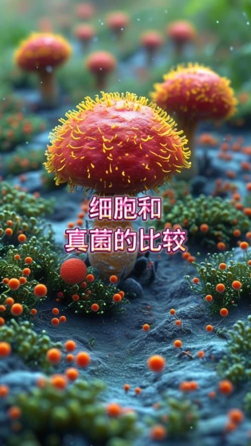 能否提供真菌和細(xì)菌的對(duì)比圖，如何區(qū)分真菌和細(xì)菌的感染癥狀 能否提供真菌和細(xì)菌的對(duì)比圖，如何區(qū)分真菌和細(xì)菌的感染癥狀 龍魚百科 第4張
