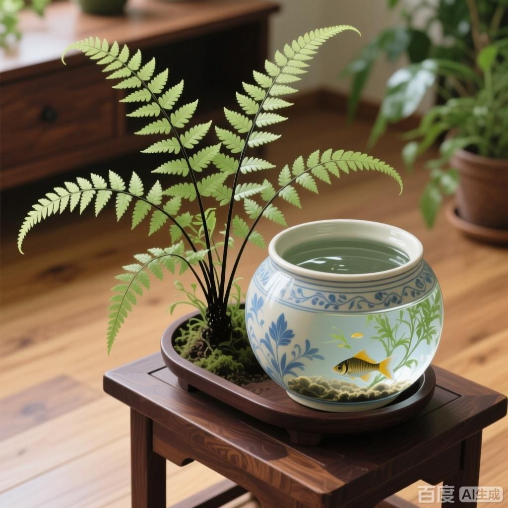 能否提供更多適合魚缸周邊的植物，適合魚缸周邊擺放的植物