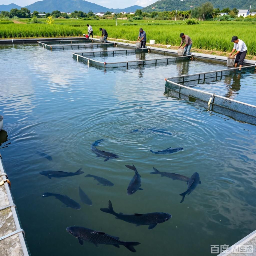 給我一些黑魚養殖的案例，高密度黑魚養殖案例