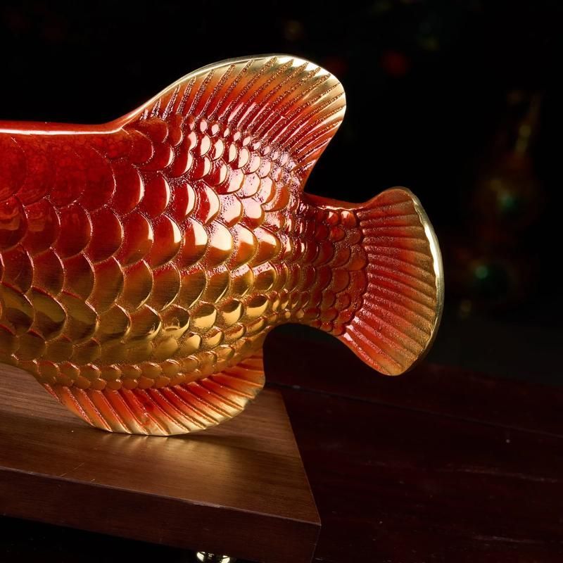 給我一些古銅官銅金龍魚擺件的真品圖片，古銅官銅金龍魚擺件有哪些收藏價(jià)值